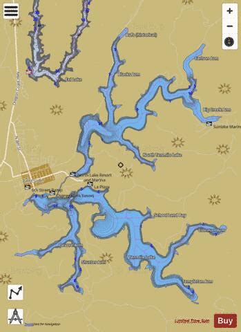 tenmile lake fishing map nautical charts app
