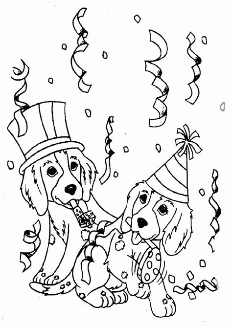 coloring pages  dogs puppies