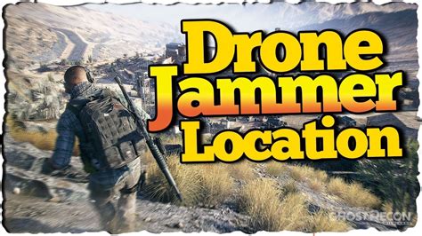 radio santa blanca drone jammer location ghost recon wildlands youtube
