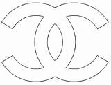 Chanel Logo Stencil Coloring Printables Coco Printable Stencils Sketch Decor Google Logos Pages Party Templates Template Suche Drawings Birthday Fashion sketch template