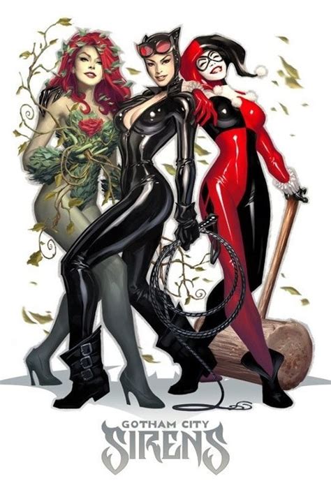 poison ivy cat woman harley quinn