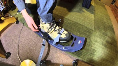 msr evo snowshoe video review youtube