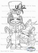 Digi Winter Winnie Quin Magical Nutcrackers Penguin Stamp Instant Fancy Pants Coloring Artist Sherri Baldy sketch template