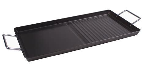 stove top griddle plate    double burner griddle tray