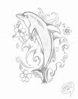 Dolphin Delfini Tatuaggio Dolphins Bad Tatuaggi S365 Schizzi sketch template
