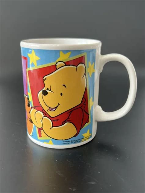 vintage disney mug winnie  pooh tigger piglet children ceramic