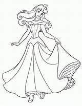 Coloring Pages Sleeping Beauty Print sketch template