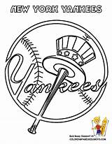 Baseball Yankees Major Mets sketch template