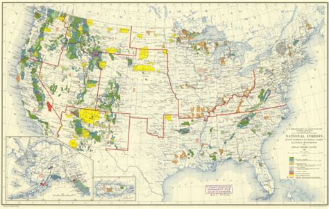 map   national forests state forests national parks national monuments  indian