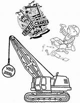 Vbs Coloring Concrete Cranes Construction Theme Crafts Pages Rotation During Custom Use Great sketch template