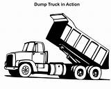 Dump Truck Coloring Pages Printable Kids Print Color Popular Comments sketch template