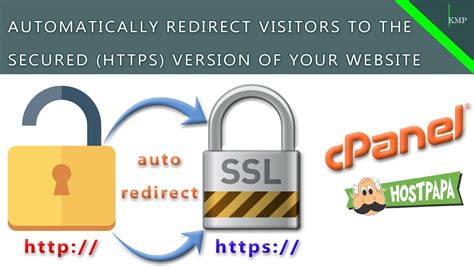 automatically redirect  websites http traffic  https cpanel