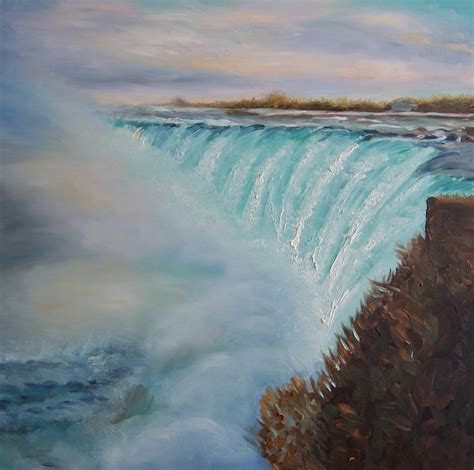 niagara falls painting  efim melnik