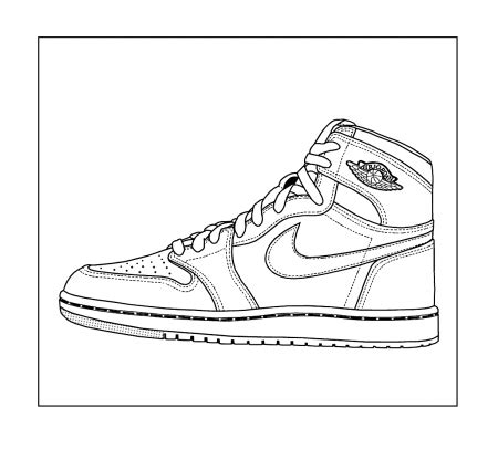 shoes coloring pages coloringrocks sneakers sneakers sketch