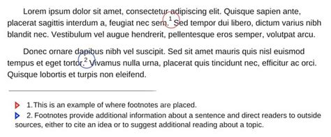 sample essay  mla footnotes