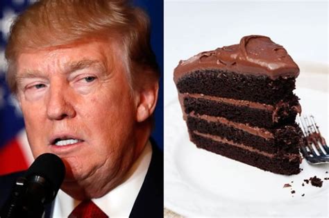 trump chocolate cake iraq