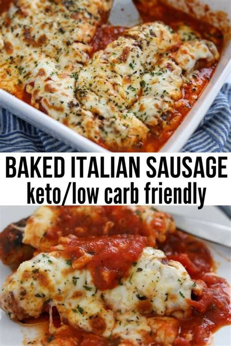 italian sausage recipe   easy  quick meal    baked