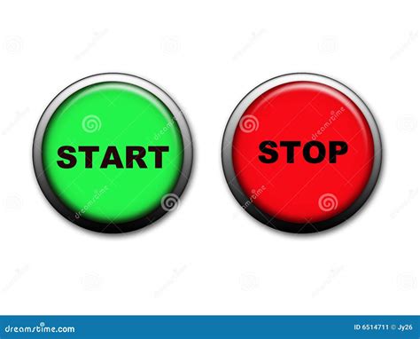 start  stop buttons stock illustration illustration  background
