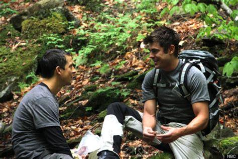 Zac Efron Eats Worms And Goes Shirtless With Bear Grylls