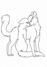 Cat Coloring Pages Warrior Cats Couple Scourge Drawing Print Printable A4 Wolf Drawings Cute Realistic Mom Book Kids Anime Warriors sketch template