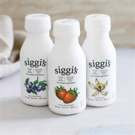 siggis  milk drinkable yogurt  healthy    breakfast option