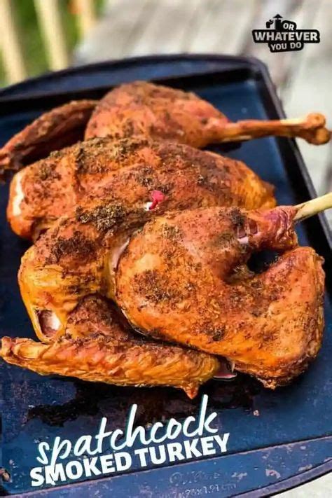Traeger Smoked Spatchcock Turkey Recipe Spatchcock Turkey Recipe