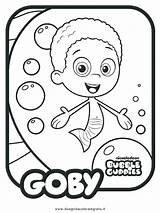 Bubble Pages Coloring Printable Guppies Getcolorings Guppy sketch template
