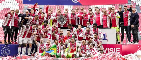 eredivisie ajax crowned dutch champions  thumping win