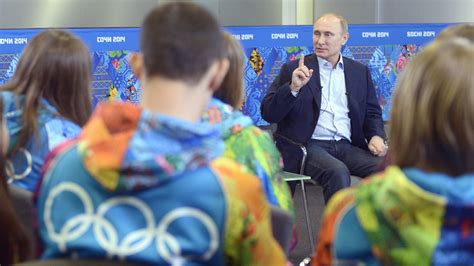gays can be ‘relaxed and calm at the olympics putin says the new