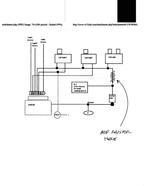 electronic ignition coil wiring diagram wiring schemas