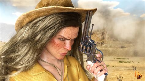 Rdr2 Sadie Adler Closeup By Danihelledraklyn On Deviantart