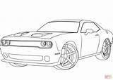 Challenger Hellcat Ausmalbilder Furious Srt Supercoloring Ausdrucken sketch template