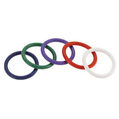 zerosky 5 colors rainbow rubber cock ring sex toy silicone penis delay