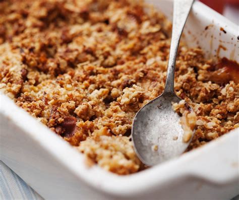 simple  delicious apple crumble  tomatoes