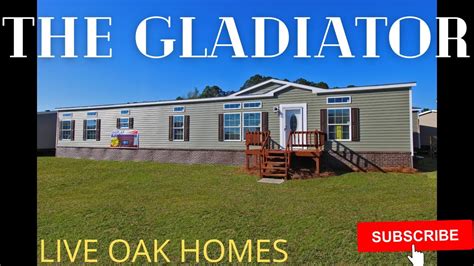gladiator   oak wayne frier  byron ga modular manufactured mobile home
