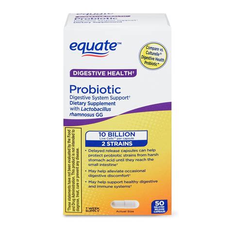 equate probiotic digestive system support  lactobacillus rhamnosus