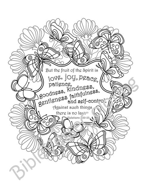 bible verse coloring pages inspirational quotes diy adult etsy