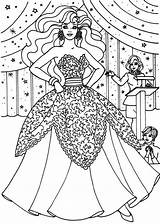 Barbie Ausmalbilder Coloring Prinzessin Pages Malvorlagen Gratis Roller Fashion Princess Colouring Color sketch template