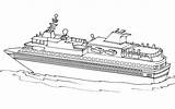 Bateau Cruise Ship Paquebot Navire Coloriages Transporte Bateaux Transports Colorier Coloreardibujosgratis Maritimo Medios sketch template
