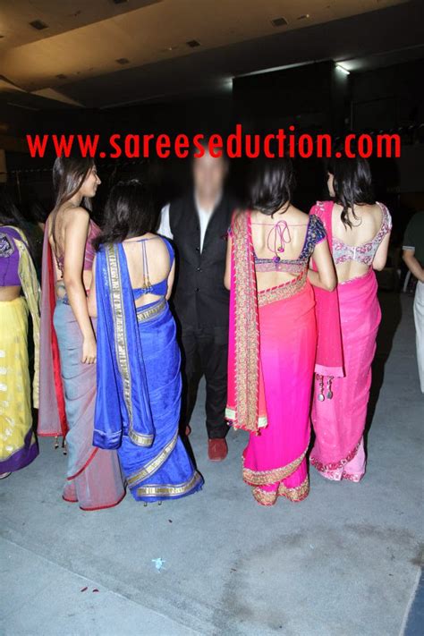 Saree Seduction Saree Returns Part 73 Backless Blouse For School
