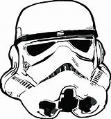 Wars Stormtrooper Star Coloring Helmet Clipart Pages Trooper Storm Head Drawing Line Clone Colouring Troopers Clip Print Printable Sketch Color sketch template
