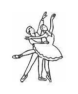 Ballet Danza Danse Profesiones Ballo Danseurs Magnifique Entrain Leur Kleurplaat Danseuse Dansen Colorier Coloriages Hugolescargot Pareja Baile Niños Danzas Contemporanea sketch template