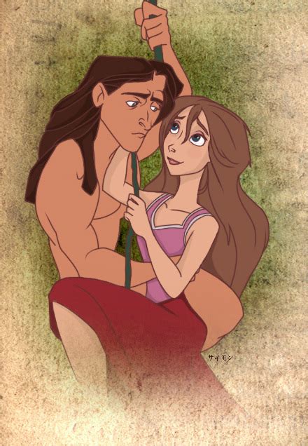 Tarzan And Jane Disney S Couples Fan Art 10720372 Fanpop