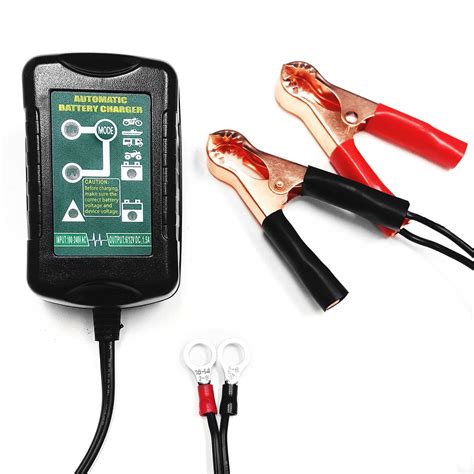 smart battery trickle charger maintainer  amp   fully