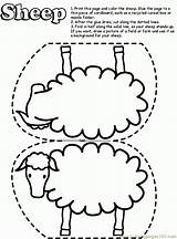 Coloring Sheep Lost Pages Parable Library Clipart sketch template