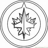 Jets Coloring Winnipeg Logo Nhl Pages Avalanche Colorado Color Printable Print Coloringpages101 Pdf Kids Getcolorings Online sketch template