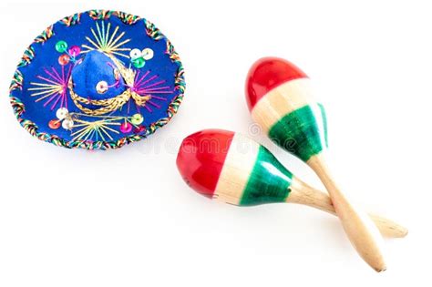 Sombrero And Maracas Stock Image Image Of Musical