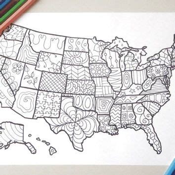 coloring pages  adults  map coloring pages