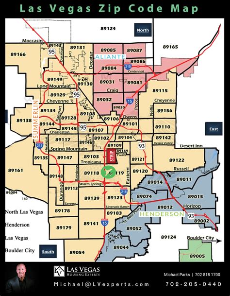 Las Vegas Map Of Zip Codes Map