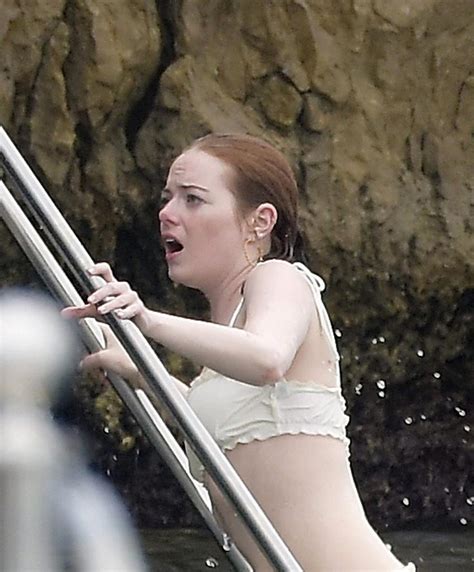 Actress Emma Stone Showed Her Ass In Bikini Scandal Planet